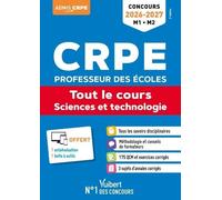 CRPE 2026-2027 - Sciences et technologie - Epreuve écrite (M1 et M2)