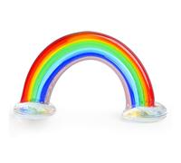 Crrezhai Statue de décoration arc-en-ciel en verre - Figurines colorées pour salon - Décoration pour la maison - Cadeau idéal - 1 pièce