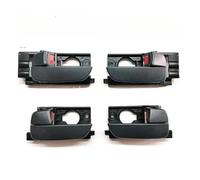 CRRYUQWWM 1Pcs Poignée de porte intérieure Poignées d'ouverture de porte intérieure Noir Pour Hyundai Pour Accent 2006-2011 Accessoires de voiture (1 SET - 4 Doors)