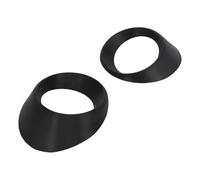 CRRYUQWWM Grille Protection des Feux Antibrouillard Grille De Protection for Phare Antibrouillard Avant Gauche Et Droite Compatible pour Fiat pour Abarth Série 500 3 2008-2016