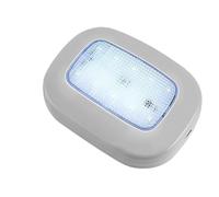 CRRYUQWWM Lampe lecture 12V portière voiture éclairage toit décoration plafonnier coffre lecture bienvenue plafond,marche arrière intérieur lanterne universelle(Gray Shell)