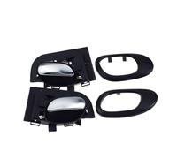 CRRYUQWWM Poignée De Porte Intérieure Ou Enjoliveur Pour Citroën C2 Avant/arrière Gauche, Côté Conducteur Ou Droit, Côté Passager(4 Pcs Left Right Kit 2)