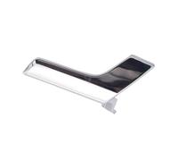 CRRYUQWWM Pour Mercedes Pour Benz W204 S204 Garniture Couverture Accessoires Intérieurs Voiture Kit De Réparation Poignée Porte Intérieure Voiture Chromée (Right Gloss silver)