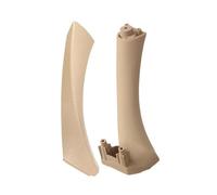 CRRYUQWWM Pour Série 3 E90 E91 E92 E93 320 325 328 330 2004-2012 LHD RHD Poignée De Porte Intérieure D'origine Panneau Intérieur Garniture De Traction (Beige Left 2Pcs)