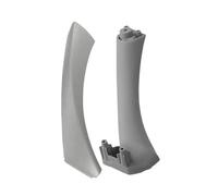 CRRYUQWWM Pour Série 3 E90 E91 E92 E93 320 325 328 330 2004-2012 LHD RHD Poignée De Porte Intérieure D'origine Panneau Intérieur Garniture De Traction (Gray Left 2Pcs)