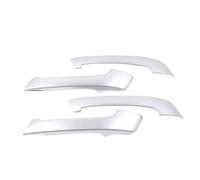 CRRYUQWWM Pour Toyota Pour LAND CRUISER Pour Prado 150 2018-2020 Décoration De Voiture Garniture De Poignée De Porte Intérieure Accessoires (Argent)