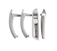 CRRYUQWWM Pour X5 X6 E70 E71 E72 7PCS 2007-2013 RHD Pièces Intérieures Voiture Cuir Poignée Intérieure Porte Couvercle Panneau Commutateur Lève-vitre (RHD Gray 7PCS)