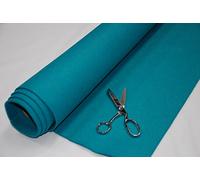 CRS Fur Fabrics 3 mm d'épaisseur en Acrylique en Feutre pour Craft Poker Tissu Bleu Sarcelle