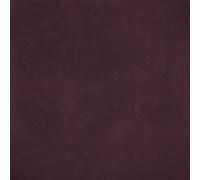 CRS Fur Fabrics Aubergine, Tissu suédine de luxe 225 g, 1 m - 150 cm x 100 cm, Daim, 1Mtr-150cm x 100cm
