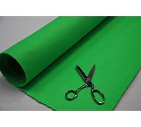 CRS Fur Fabrics Feutre Acrylique de 3 mm d'épaisseur, Tissu de tisonnier Vert Super Brillant, 1 m - 150 cm x 100 cm