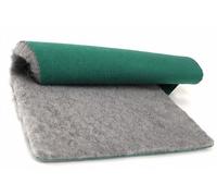 CRS Fur Fabrics Litière vétérinaire Professionnelle pour Chien - Gris - Prédécoupée - 1 m - 150 cm x 100 cm