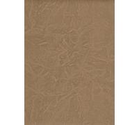 CRS Fur Fabrics PU Aspect Cuir Tissu d'ameublement Tissu Uni - Marron Clair