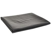 CRS Fur Fabrics PU Aspect Cuir Tissu d'ameublement Tissu Uni - Noir