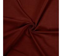 CRS Fur Fabrics Tissu Extensible en Jersey de Coton et élasthanne-Terra, 1 m-160 cm x 100 cm, Terre, 1Mtr 160cm x 100cm