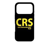 CRS ne se souvient Pas de Certaines Choses Coque pour iPhone 17 Pro