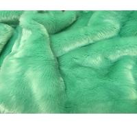 CRS Vendor LTD. Tissu Imitation Fourrure Vert