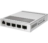 Crs305-1G-4S+In Commutateur Réseau Géré Gigabit Ethernet(10/100/1000¿Connexion Ethernet,Supportant L'Alimentation Via Ce Port(Poe¿Blanc
