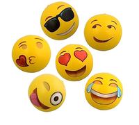 CRSUSUKJ Ballon de Plage Gonflable, Ballons de Plage,Charmant Modèle Beach Ball Ballons Gonflables pour Plage pour l'Été en Plein Air Et Les Fêtes de Natation(6 balles)