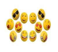 CRSUSUKJ Ballon de Plage Gonflable, Ballons de Plage,Charmant Modèle Beach Ball Ballons Gonflables pour Plage pour l'Été en Plein Air Et Les Fêtes de Natation(12 balles)