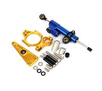CRTQNS Accessoires Moto pour X-ADV750 XADV 750 2017- NSS750 2021- Kit De Montage De Stabilisateur De Direction en Aluminium CNC pour Amortisseur Réglable De Moto Pièces Rechange(Set 4)