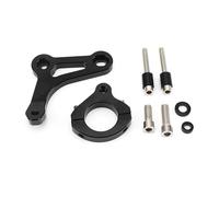 CRTQNS Accessoires Moto pour Y&amaha X-MAX300 XMAX300 Xmax 300 2017 2018 2019-2023 Kit Support Montage D'amortisseur en Aluminium pour Stabilisateur Direction Réglable Moto Pièces Rechange(Bracket)