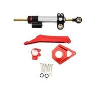 CRTQNS Accessoires Moto pour Y&amaha YZF R6 YZF600 2003 2004 2005 Support De Montage Réglable pour Amortisseur De Direction De Moto en Aluminium CNC Pièces Rechange(Set 16)