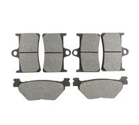 CRTQNS Plaquettes Frein à Disque pour Y&amaha TMAX530 TMAX 530 2012 2013 2014 2015 2016 Jeu De Plaquettes De Frein Avant Ou Arrière pour Moto Frein stationnement(Devant et derrière)