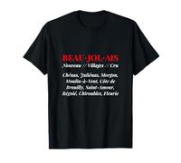 Cru Beaujolais Gamay Noir Amoureux du vin naturel T-Shirt