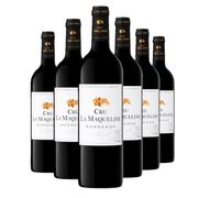 Cru la Maqueline - AOP Bordeaux - Vin Rouge - Terra Vitis - Lot de 6 bouteilles x 75 cl