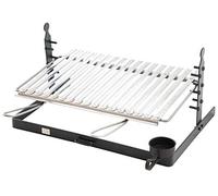 CRUCCOLINI BG96 NORCIA - Grille RÉGLABLE en Hauteur en Acier Inoxydable CM 50