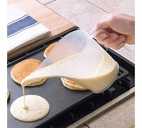 Cruche à Entonnoir de Mesure en Plastique à Long Bec, cruche à Entonnoir 1000 ML Tasse à mesurer Transparente avec Embout buccal pour Confiture pâte sirop Savon Faisant Bougie
