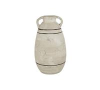 Cruche Design Ligne "Black Lombok" 40cm Beige