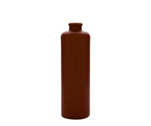 Cruche en grès 500 ml, rouge-brun, ouverture : bouchon en liège