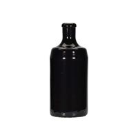 Cruche en grès 700 ml 'Calvados, grès, noir, ouverture : liège'