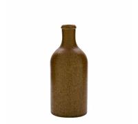 Cruche en terre cuite 500 ml, grès, brun-cristallisé, ouverture : liège
