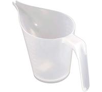 Cruche Entonnoir en Plastique HEITIGN 25 * 13 * 12 1000 Ml Entonnoir Pichet Transparent Tasse À Mesurer avec Embout Bouche pour Confiture Pâte Sirop