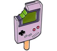 Cruche, máquina de juego con forma de helado de Moda, Broche de esmalte, Bolsa, Sombrero, Insignia, accesorio, forma de helado