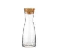 Cruches Verre Ypsilon avec Bouchon En Liège L 1 Transparent Bormioli Rocco
