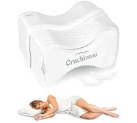 Cruchlorent Coussin Genoux Nuit - Coussin pour Genoux Dormir - Coussin Entre Jambes pour Dormir - Oreiller De Genou - Coussin Orthopedique Jambes - Coussin Orthopédique Hanche