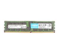 Crucial - DDR4 - module - 16 Go - DIMM 288 broches - 2400 MHz / PC4-19200 - CL17 - 1.2 V - mémoire enregistré - ECC G