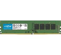 Barrette mémoire 16Go DIMM DDR4 Crucial 2666Mhz (Vert)