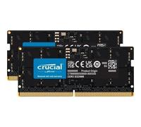 Crucial 64GB Kit Sodimm 2 X 32GB 262-Pin DDR5 4800 PC5-38400 Portable Mémoire