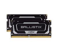 Crucial Ballistix BL2K8G26C16S4B 2666 MHz, DDR4, DRAM, Mémoire Kit pour Ordinateurs Portables de Gamer, 16Go (8Go x2), CL16