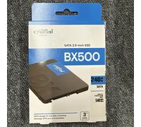 Crucial BX500 SSD 240 Go 2.5" SATA III - Vitesse 540 Mo/s, 3D NAND - Neuf