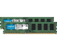 Crucial CT2K102464BD186D 16Go Kit (8Gox2) (DDR3L, 1866 MT/s, PC3L-14900, DIMM, 240-Pin) Mémoire Vert