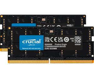 Crucial CT2K32G48C40S5 module de mémoire 64 Go 2 x 32 Go DDR5 262-pin SO-DIMM