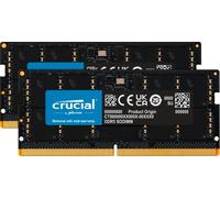 - DDR5 - kit - 64 Go: 2 x 32 Go - SO DIMM 262 broches - 4800 MT/s / PC5-38400 - CL40 - 1.1 V - mémoire sans tampon - non ECC