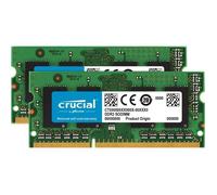 Crucial CT2K8G3S160BM 16Go Kit (8Gox2) (DDR3-DDR3L, 1600 MT-s, PC3-12800, SODIMM, 204-Pin) Mémoire pour Mac