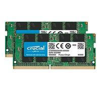 Crucial CT2K8G4SFD824A 16Go Kit (8Go x2) (DDR4, 2400 MT/s, PC4-19200, Dual Rank x8, SODIMM, 260-Pin) Mémoire, Ancien Modèle
