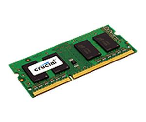 Crucial CT51264BF160B module de mémoire 4 Go 1 x 4 Go DDR3L 204-pin SO-DIMM
